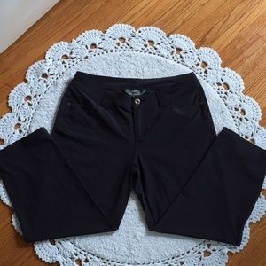 Woolrich black capris